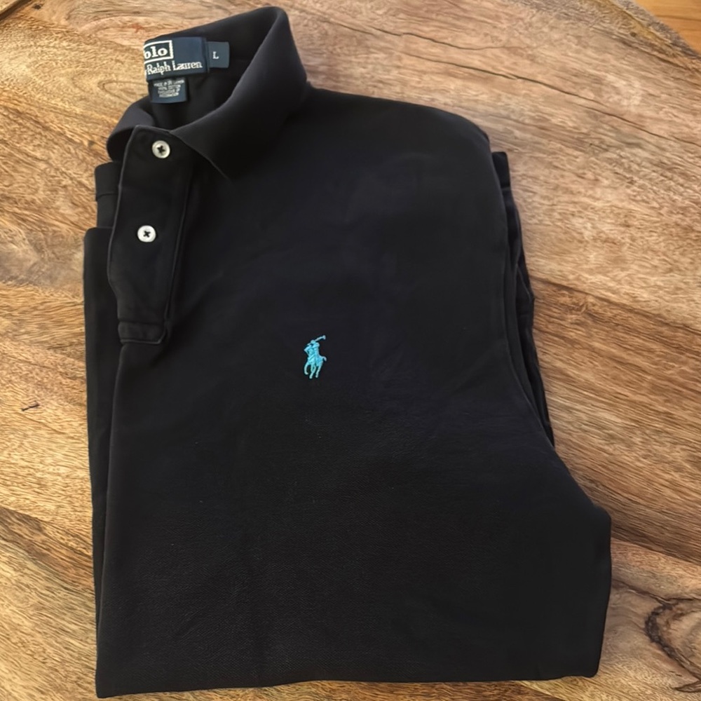 Polo by Ralph Lauren Men's Black Shirt